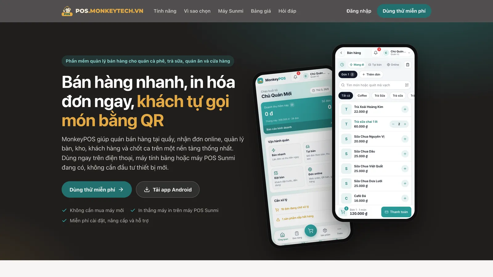 MonkeyPOS - Point of sale